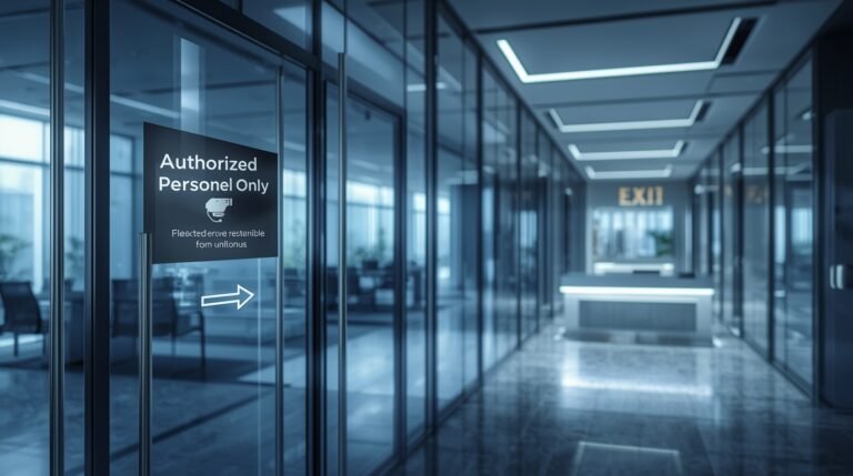 El papel de la señalética corporativa en la prevención del delito